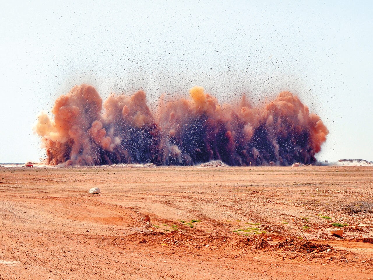 Field explosives hazards